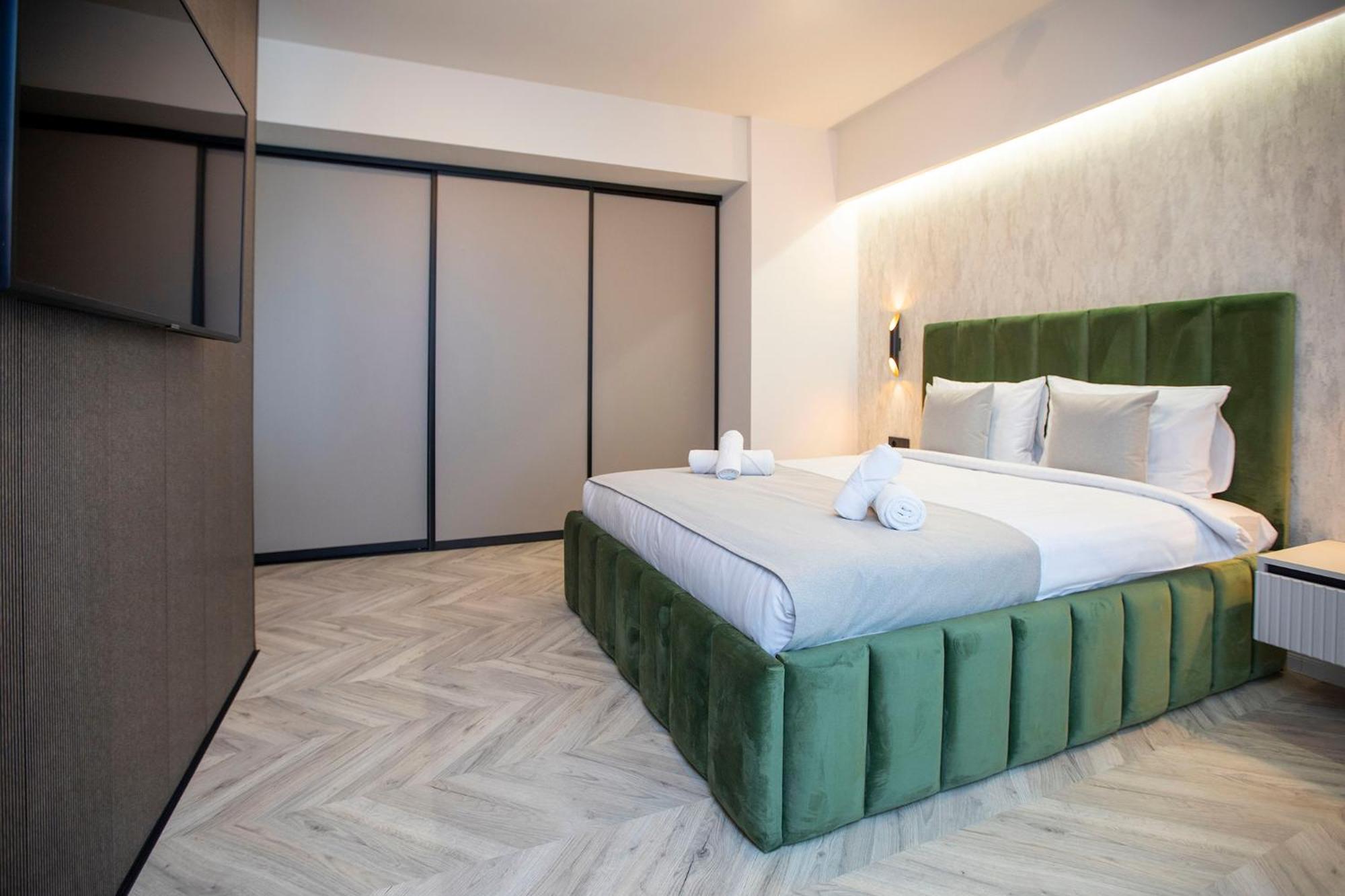 Boudoir 139 Apartments City Tower -18Th Floor Cluj-Napoca Eksteriør bilde