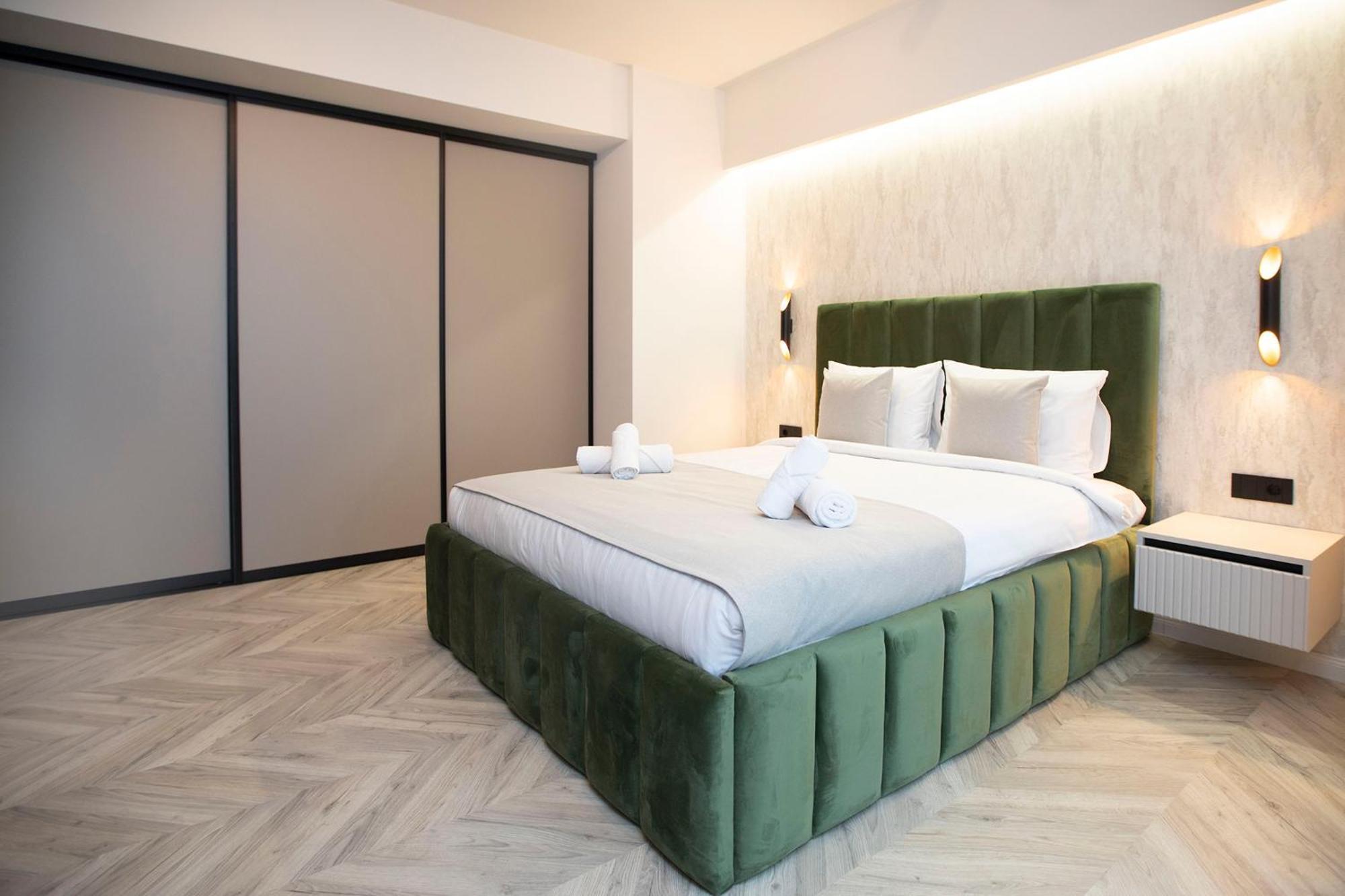 Boudoir 139 Apartments City Tower -18Th Floor Cluj-Napoca Eksteriør bilde