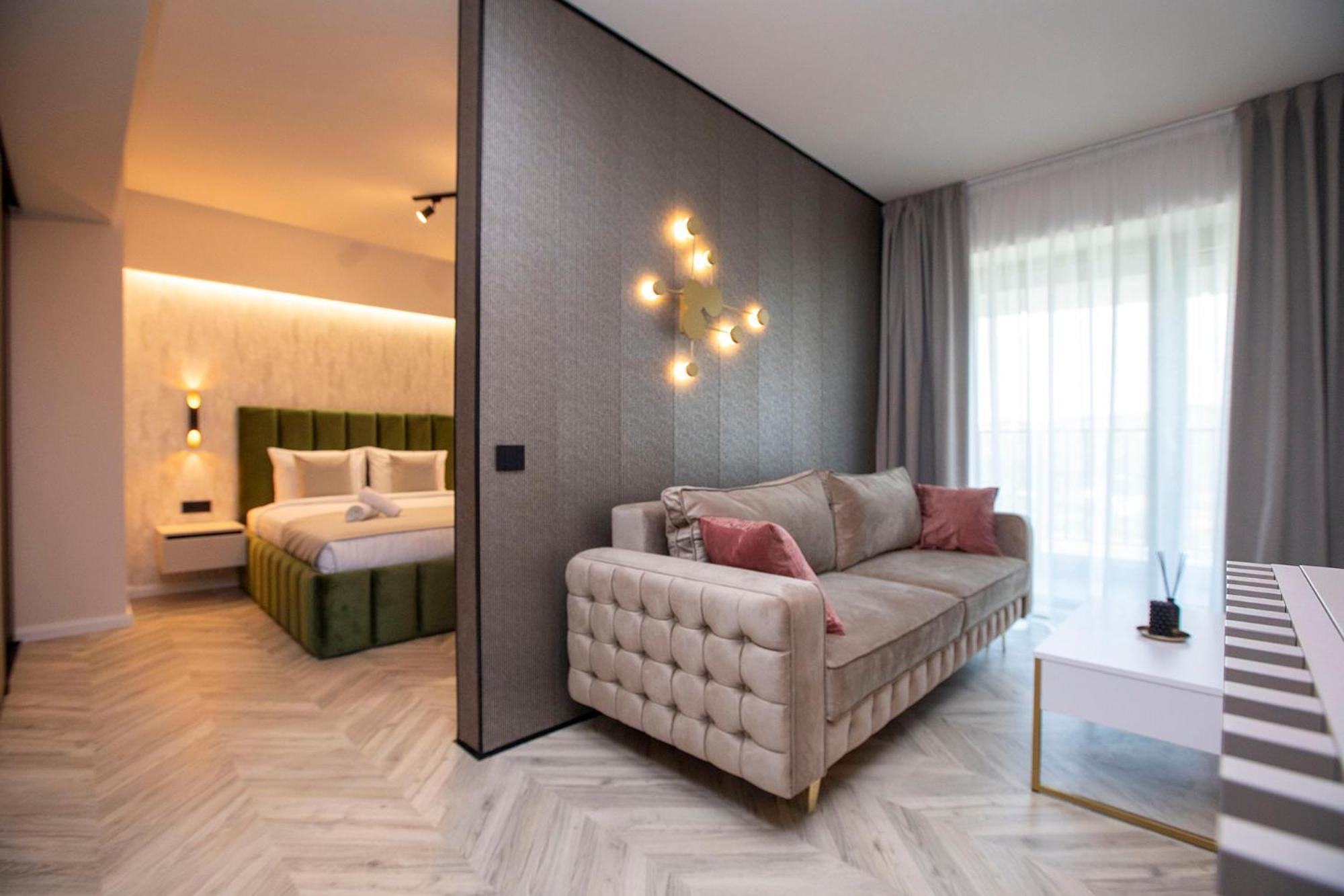 Boudoir 139 Apartments City Tower -18Th Floor Cluj-Napoca Eksteriør bilde