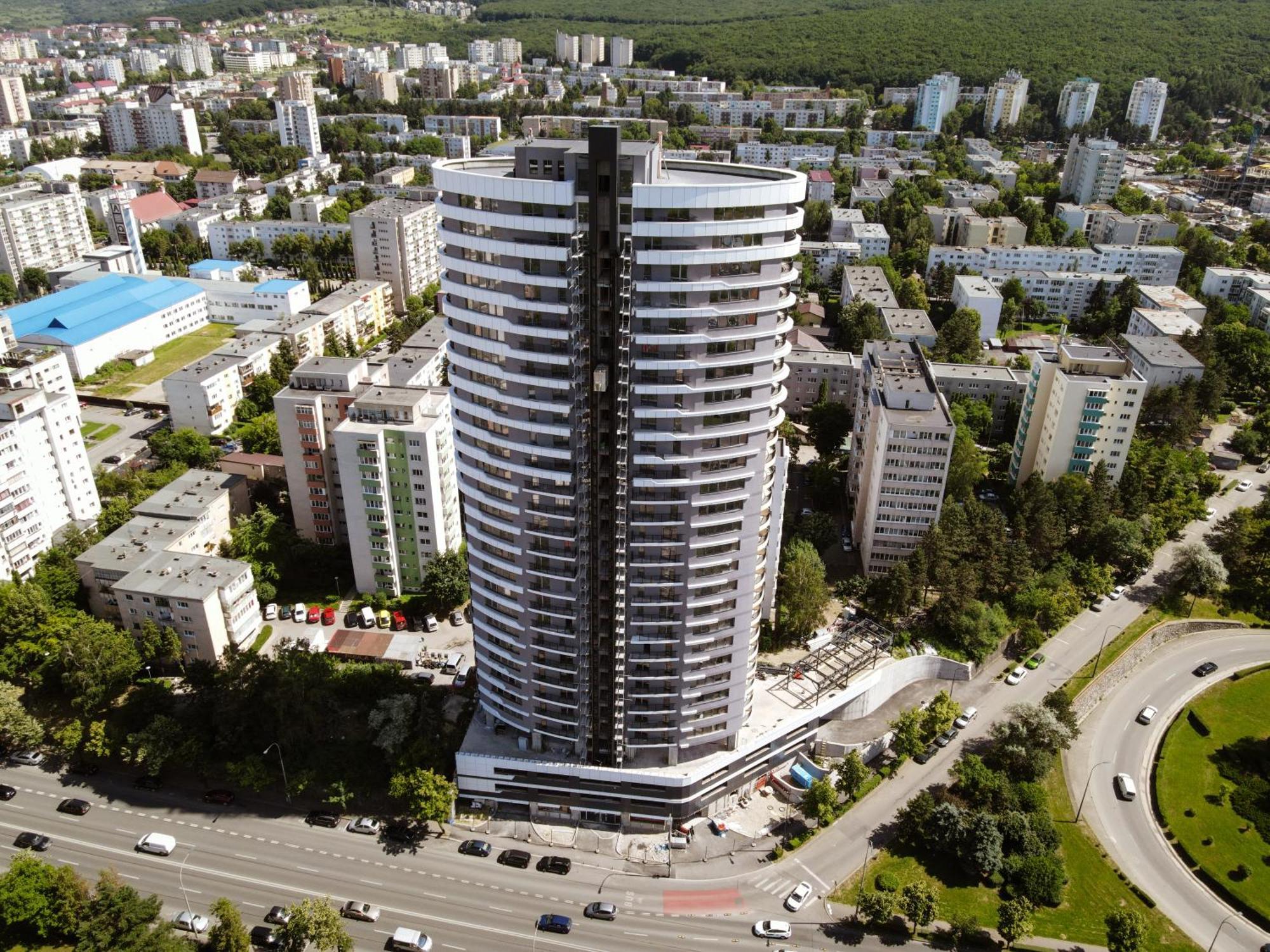 Boudoir 139 Apartments City Tower -18Th Floor Cluj-Napoca Eksteriør bilde